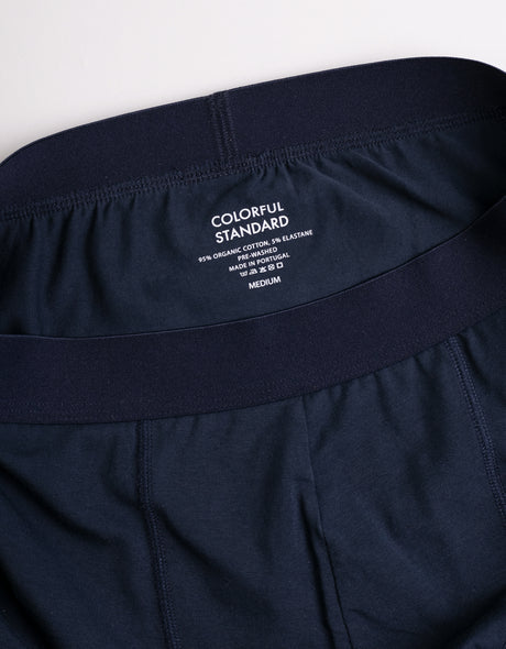 Colorful Standard Organic Boxer Briefs - Navy Blue