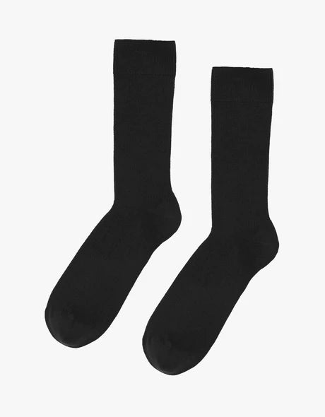 Colorful Standard Organic Socks - Deep Black