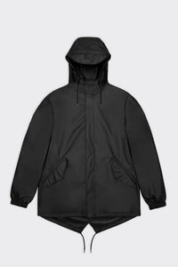 Rains Fishtail Jacket - Black