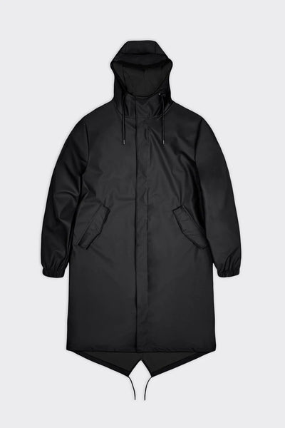 Rains Fishtail Parker - Black