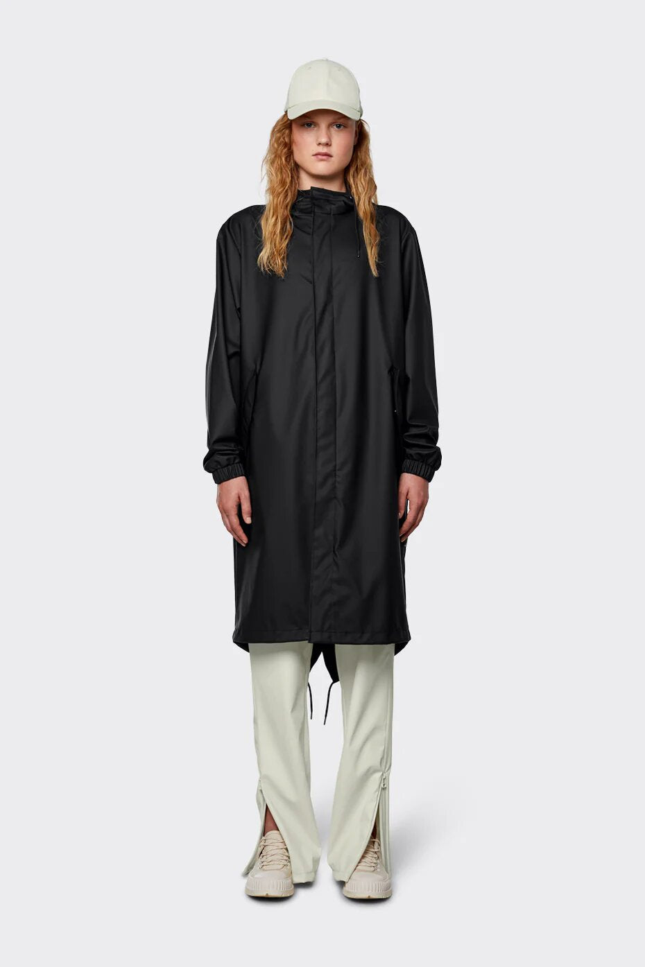 Rains Fishtail Parker - Black