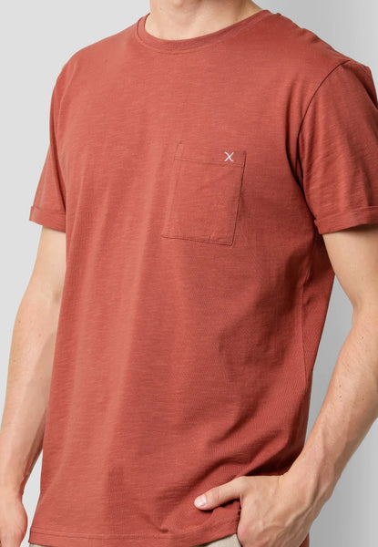Clean Cut Copenhagen Kolding T-Shirt - Rusty Red