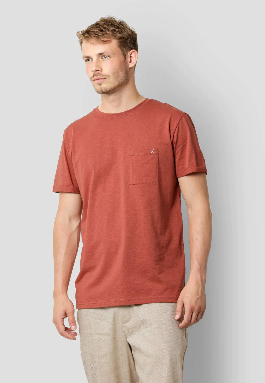 Clean Cut Copenhagen Kolding T-Shirt - Rusty Red