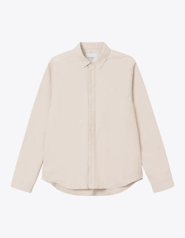 Les Deux Kristian Oxford Shirt - Dark Sand