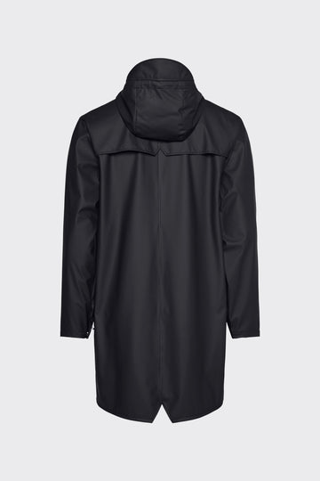 Rains  Long Jacket - Black