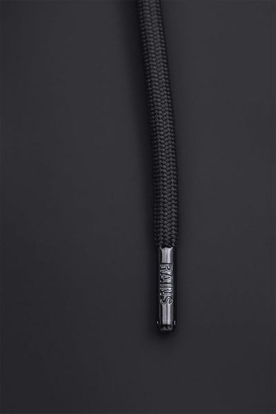 Rains  Long Jacket - Black