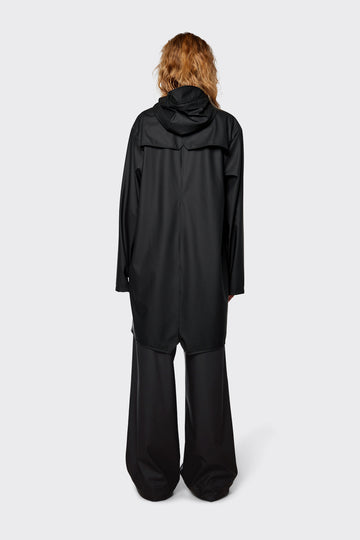Rains  Long Jacket - Black