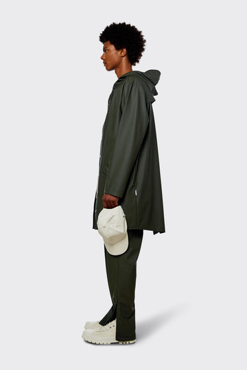 Rains  Long Jacket - Green