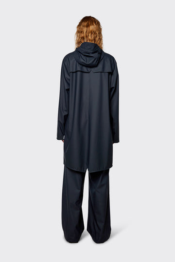 Rains  Long Jacket - Navy