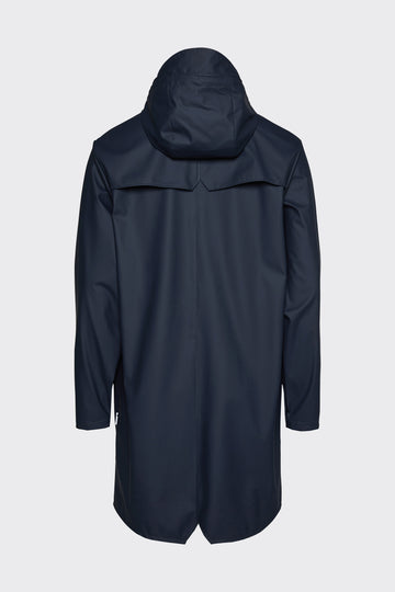 Rains  Long Jacket - Navy