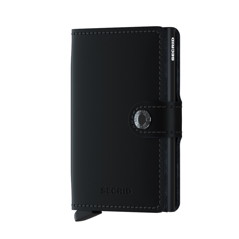 Secrid Miniwallet Matte Black-Black