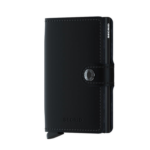 Secrid Miniwallet Matte Black-Black