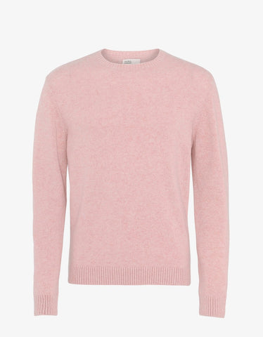 Colorful Standard Merino Wool Crew Faded Pink