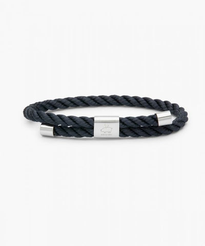 Pig & Hen Little Lewis Twist - Navy / Silver