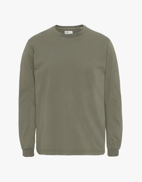 Colorful Standard Oversized Organic L/S Tee - Dusty Olive