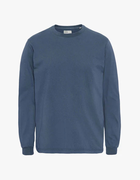 Colorful Standard Oversized Organic L/S Tee - Petrol Blue