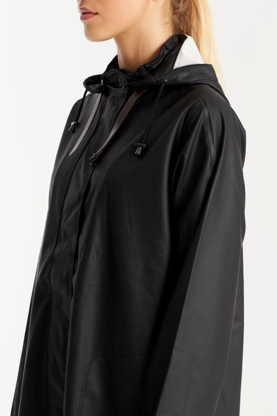 Ilse Jacobsen Waterproof Raincoat - Black