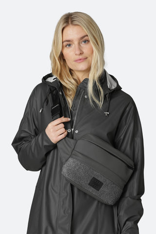 Ilse Jacobsen Waterproof Raincoat - Dark Shadow