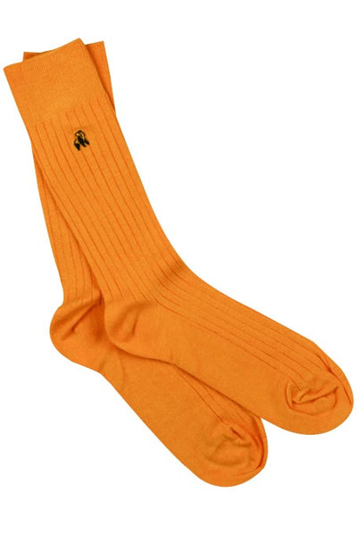 Swole Panda Classic Ribbed Socks - Yellow