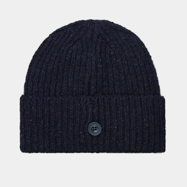 Carhartt Anglistic Beanie - Speckled Dark Navy