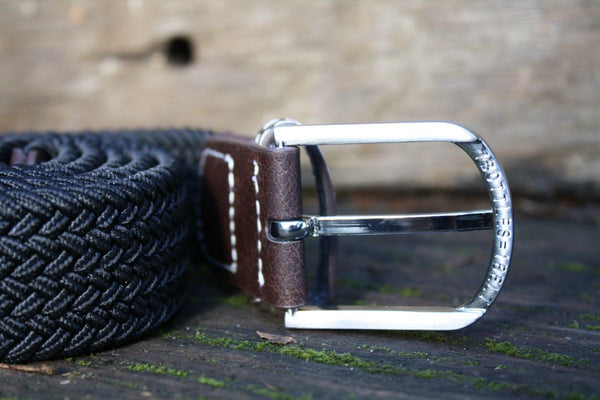 Swole Panda REPREVE® Woven Belt - Black