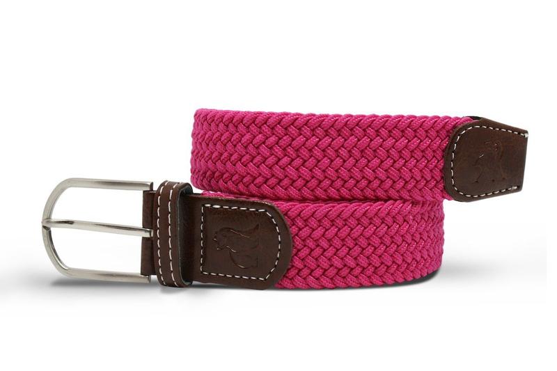 Swole Panda REPREVE® Woven Belt - Rich Pink