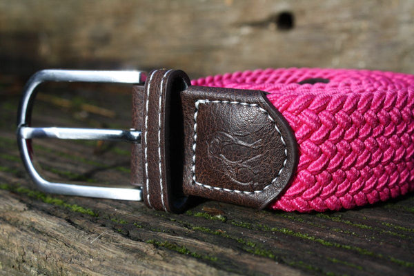 Swole Panda REPREVE® Woven Belt - Rich Pink
