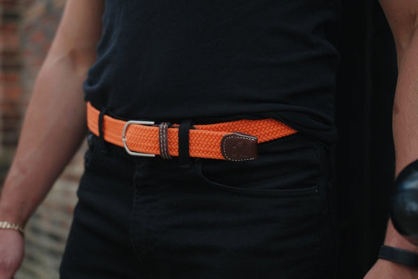 Swole Panda REPREVE® Woven Belt - Orange