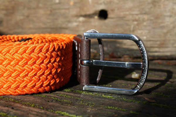 Swole Panda REPREVE® Woven Belt - Orange