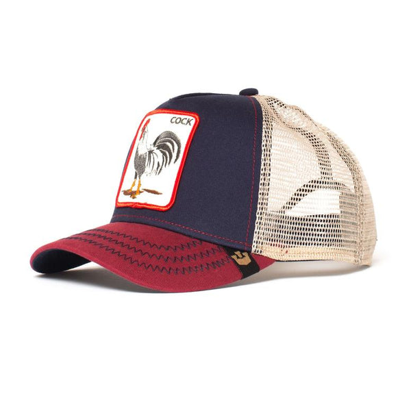 Goorin Bros.  American Rooster Animal Farm Trucker Baseball Cap - Navy