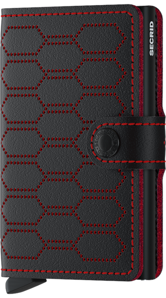 Secrid Miniwallet Fuel - Black/Red