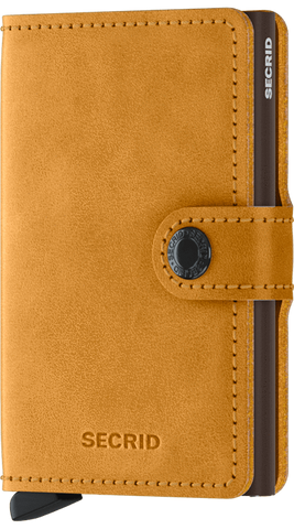 Secrid Miniwallet Vintage - Ochre
