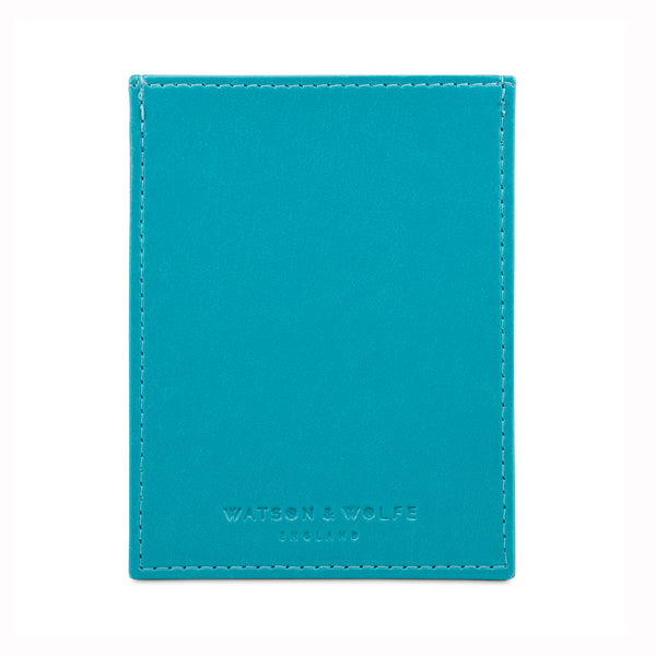 Watson & Wolfe Vegan Nano Card Holder - Turquoise