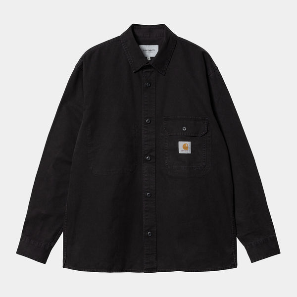 Carhartt Reno Shirt Jacket - Black/Garment Dyed