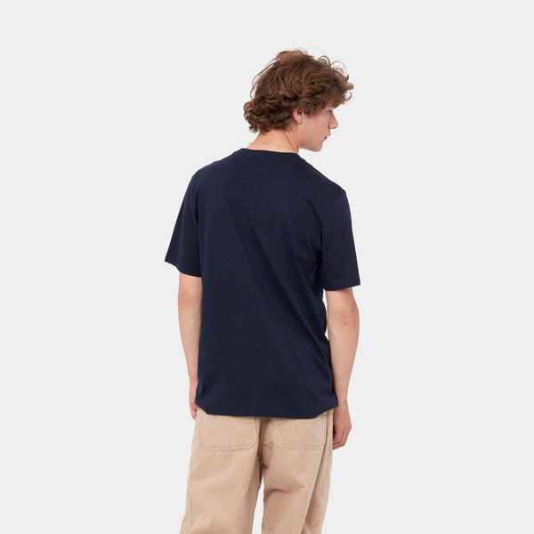Carhartt WIP  S/S Pocket Tee - Dark Navy