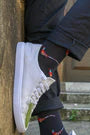 Swole Panda Pheasant Bamboo Socks