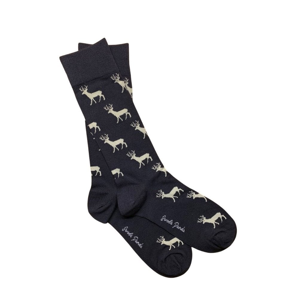 Swole Panda Stag Socks