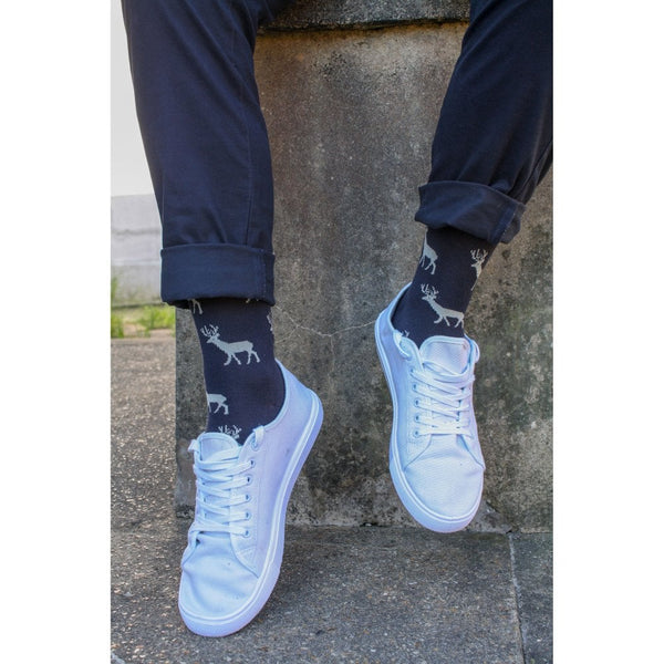 Swole Panda Stag Socks